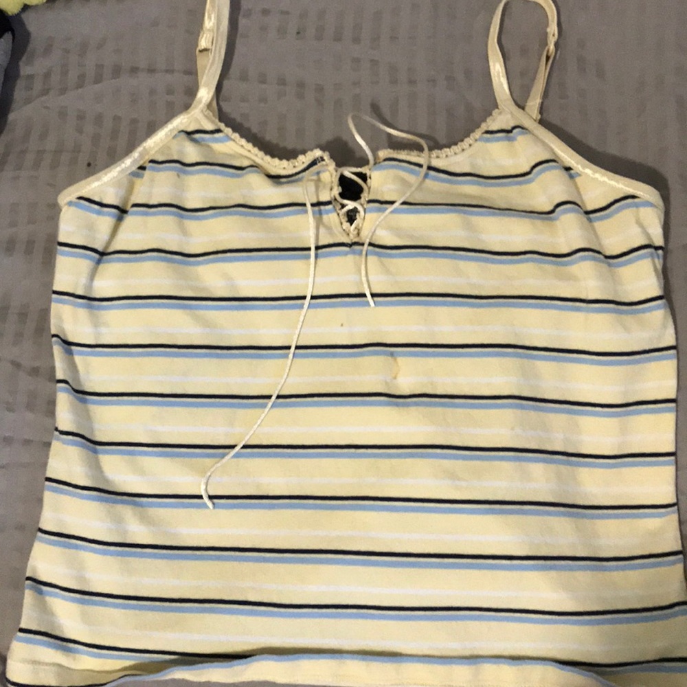 Yellow tank top